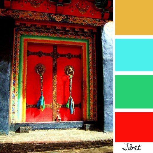 Tibetan Color Scheme