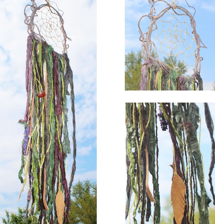 wisteria-lilac ouside collage